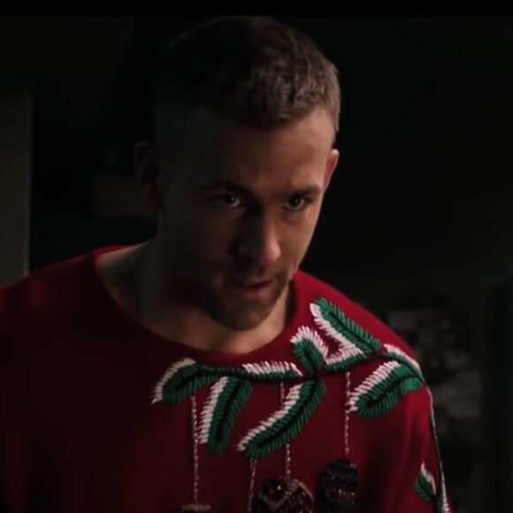 ♥️ Ugly Christmas sweater DEADPOOL cosplay sweater. I.B. Diffusion Ugly Xmas - Picture 11 of 13
